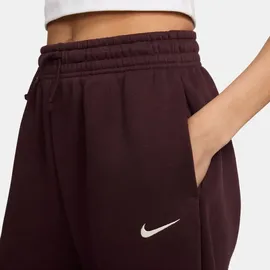Nike Phoenix Fleece Jogginghose Burgundy Crush/Sail L