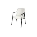 uno Armlehnstuhl  Semin , beige , Maße (cm): B: 55,5 H: 83,5 T: 61.0