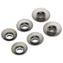 Poly Ohrpolster für Ihr Voyager Free 60 Headset (2 Stück S/M/L) schwarz