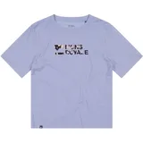 Mons Royale Icon Merino Damen T-Shirt-Lila-S