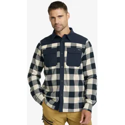 Campfire Shirt Herren Blueberry/Peyote, Größe:XS - Herren > Oberteile > Hemden - Blau