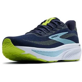 Brooks Ghost 17 Herren Peacoat/Lime/Blue 45
