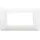 Vimar Placca 4 Moduli Reflex Neve Vimar Plana 14654.41