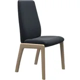 Stressless® Polsterstuhl Laurel, High Back, Größe L, mit abgerundeten Beinen in Walnuss blau