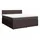 vidaXL Boxspringbett 180 x 200 cm Dunkelbraun