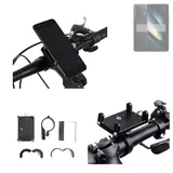 K-S-Trade Smartphone-Halterung für POCO F6 Pro, (Handyhalterung das Fahrrad Halter Lenkstange Fahrradhalterung) schwarz