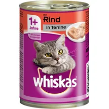 Whiskas Nassfutter 1+ Rind 12 x 400 g