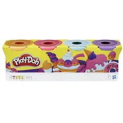 Play-Doh Knete SWEET farbsortiert, 4 Farben je 112,0 g