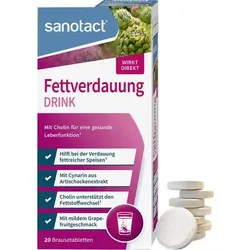 SANOTACT Fettverdauung Drink Brausetabletten 20 St