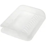 KEEEPER - Abtropfgestell mit Plastikschale in Transparent,