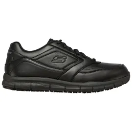 SKECHERS Nampa work boots, Black Synthetic Pu, 46 EU
