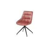 Esszimmerstühle 2 Stück Uno drehbar Glan Rot ( UVP 398,98 € )