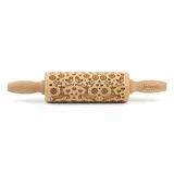 Folkroll 3D-Motiv-Teigrolle 23 cm Rentier Weihnacht