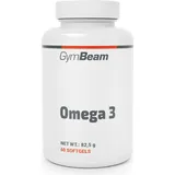 GymBeam Omega 3 Kapseln - 2000 mg pro Tagesdosis, Hochdosiert mit 18% EPA und 12% DHA, Omega-3-Fischöl-Tabletten angereichert mit Vitamin E, unter...