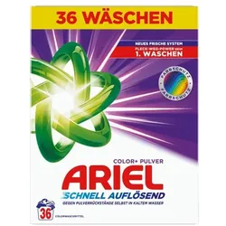ARIEL Vollwaschpulver »Color+« 36 WL