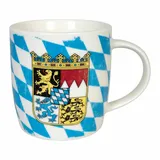 KONITZ Könitz Becher Vintage Flag Bayern