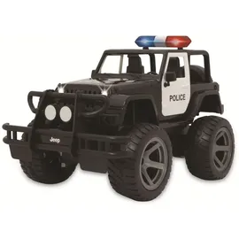Jamara RC-Auto Jeep Wrangler Police 1:14 2,4GHz RTR schwarz (405052)