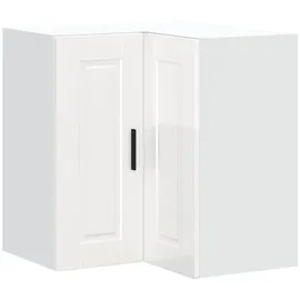 vidaXL Eckhängeschrank Porto 0 x 0 x 0 cm Weiß