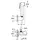 Grohe Tempesta-F Trigger Spray 30 m Brauseh + Absperrventil, 1500mm, chr