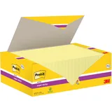 Post-it Super Sticky Notes, Gelb, 76 x 127 mm, 90 Blatt/Block, 24 Blöcke/Packung, Kartonverpackung