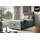 4mybaby GmbH Best for Home Boxspringbett mit Bettkasten Trinity K4-SINGLE 90x200 Bonellfederkern inkl. Topper | Graphit | Grau