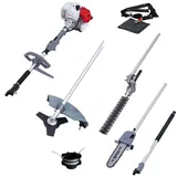 Ikra mogatec IKRA Benzin Multitool IBKH 33 - 4in1 Freischneider Trimmer Entaster Heckenschere