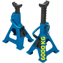 SWSTAHL Unterstellbock Metall 6 t 2 Stück blau