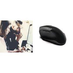 MW4500 1200 DPI Büro Maus Optisch (Schwarz)