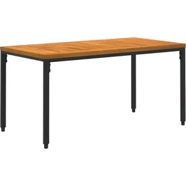 vidaXL Gartenmöbel Set 4-tlg. Schwarz
