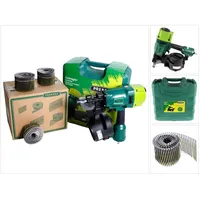 Prebena 8XR-CNW90 Coilnagler Druckluftnagler im Transportkoffer + Prebena CNW31/90BKRI