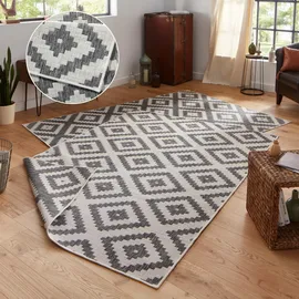 HANSE HOME Malta Wendeteppich 200 x 290 cm grau/creme