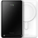 Baseus Magnetic 10000 mAh 20 W, 10000 Wh), Powerbank Weiss