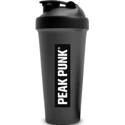 PEAK PUNK® Biobased Protein Shaker Clearblack 600ml