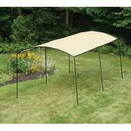 ShelterLogic Carport Unterstand 2,70 x 4,90 m beige