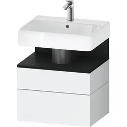 Duravit Waschtischunterschrank wandhängend „Qatego“ 59 × 59 × 47 cm in, ohne Beleuchtung