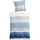 KLEINE WOLKE Long Beach taubenblau 155 x 220 cm + 80 x 80 cm
