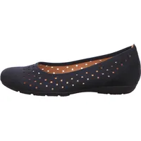 Gabor Ballerina für Damen, blau, Gr. 40 EU /
