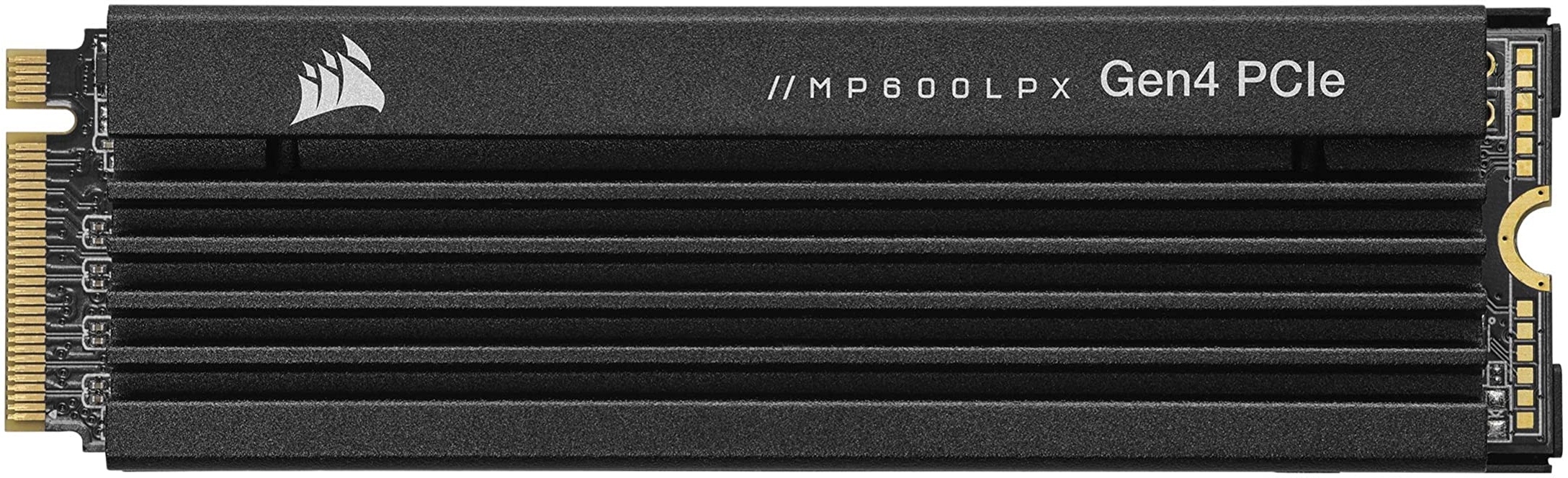 Corsair MP600 PRO LPX 8TB M.2 NVMe PCIe x4 Gen4 SSD - Optimiert Für PS5 (bis zu 7.000 MB/s Sequenzielle Lese- Und 6.100 MB/s Sequenzielle Schreibgeschwindigkeiten,Kompakter Formfaktor) Schwarz