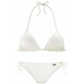 Buffalo Triangel-Bikini Damen creme Gr.36 Cup A/B