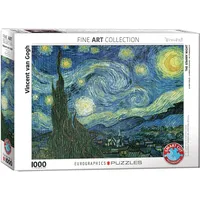 Eurographics Sternennacht von Vincent van Gogh , Puzzle 1000 Teile