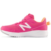 New Balance 570 v3 Bungee Lace with Hook and Loop Top Strap Sneaker, Pink, 37.5 EU - 37.5 EU