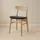 Hammel Furniture Esszimmerstuhl Mosbøl Leder schwarz