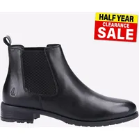 Hush Puppies Sammie Damen Mode Smart Freizeit Stiefeletten Schwarz