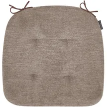 Magma Heimtex Alfa Stuhlkissen 41 x 41 cm Braun