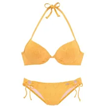 Buffalo Push-Up-Bikini Damen Gelb 42 Cup C