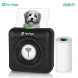 Peripage Mini Pocket All-in-one Thermodrucker Mit Kabelloser Bluetooth-funktion Für Bilder, Fotos, Etiketten, Notizen Und Belege