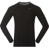 Bergans Herren Inner:Dual Merino Longsleeve (Größe L, schwarz)