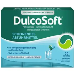 DulcoSoft Pulver - Abführmittel bei Verstopfung