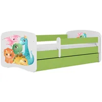 Raumhirsch furniture Kinderbett, Grün, Holzwerkstoff, Holzwerkstoff, 1 Schubladen, 80x160