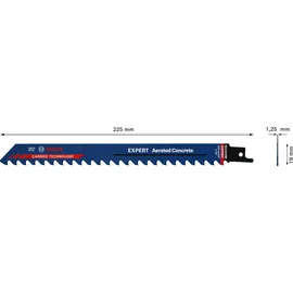 Bosch S 1141 HM Säbelsägeblatt 1 Stück 225 mm